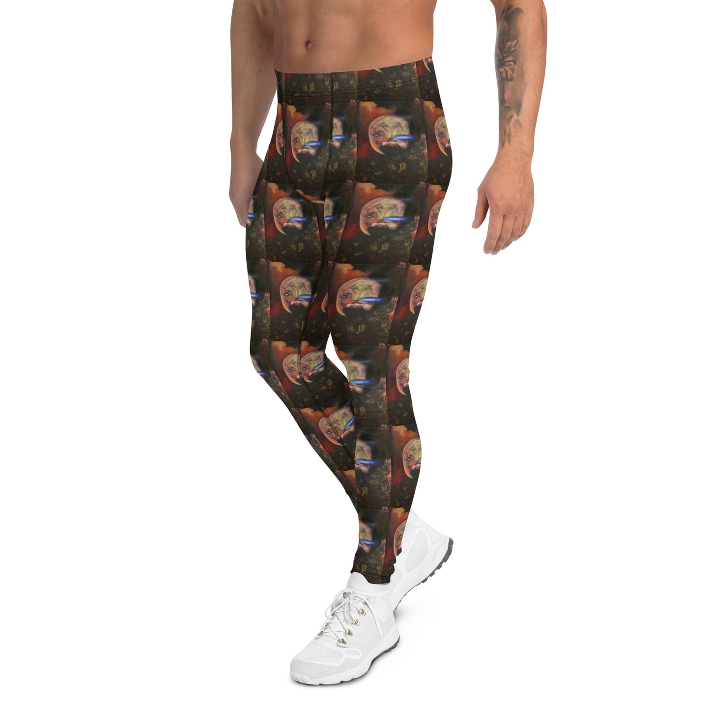Men's Leggings. MÁSCARA 1. - FGO ART