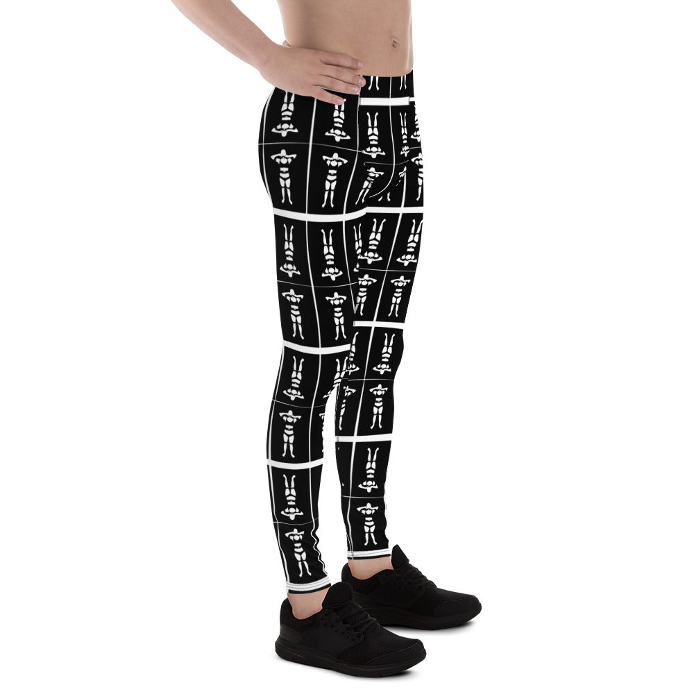 Men's Leggings. B & N 3. - FGO ART