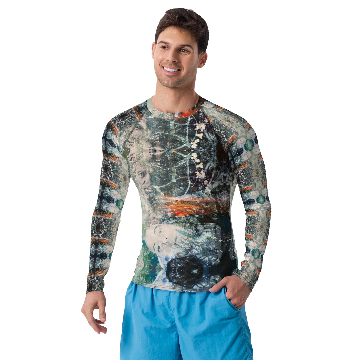 Men's Rash Guard. SELF-PORTRAIT 1.