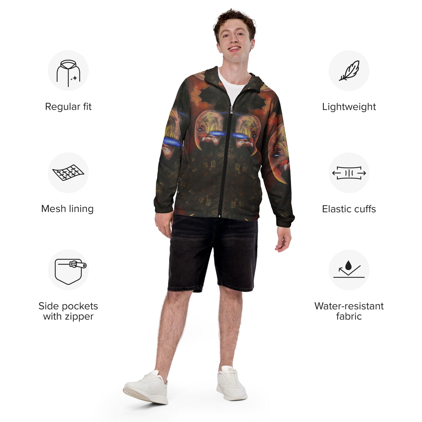 windbreaker. MÁSCARA 1.