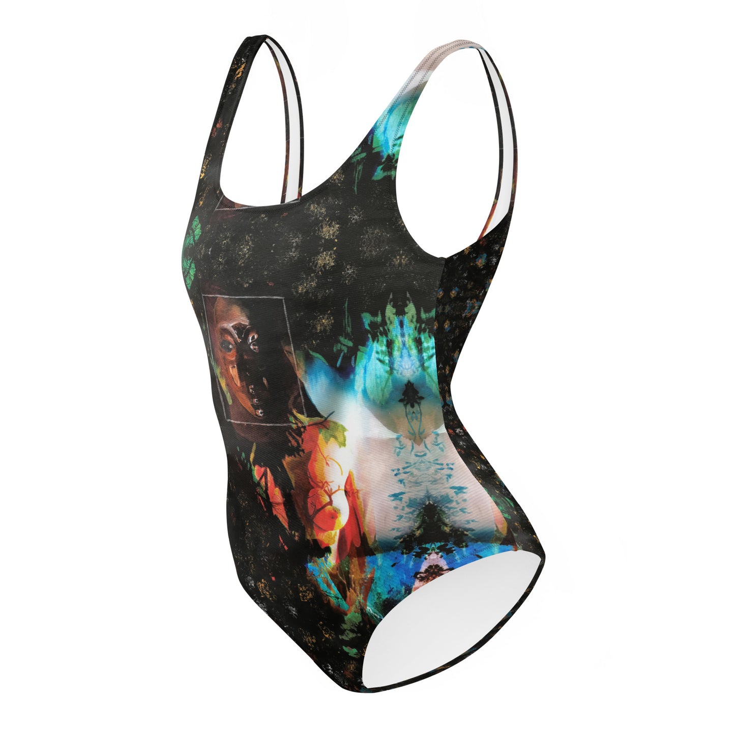 One-Piece Swimsuit. MASK 2.