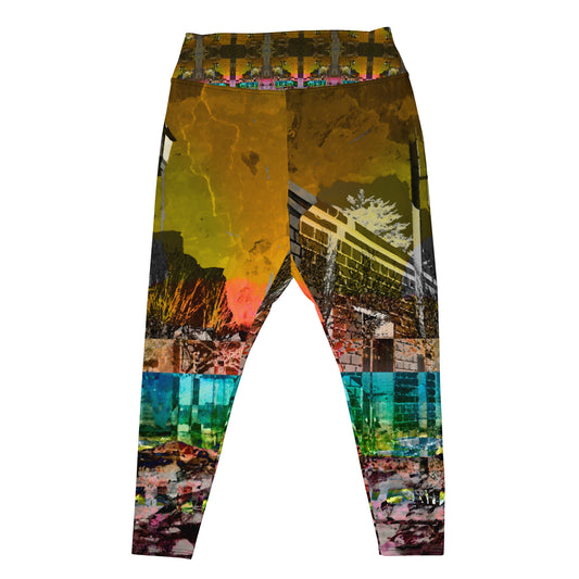 All-Over Print Plus Size Leggings. THE LAYERS 11.