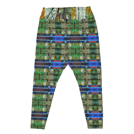 All-Over Print Plus Size Leggings. THE LAYERS.