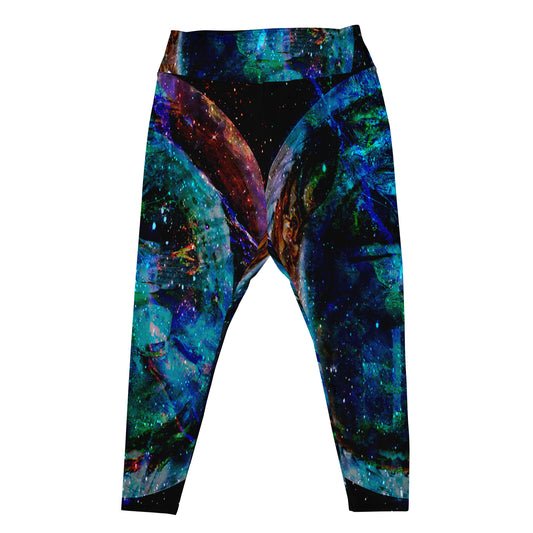 All-Over Print Plus Size Leggings. UNIVERSE 1.