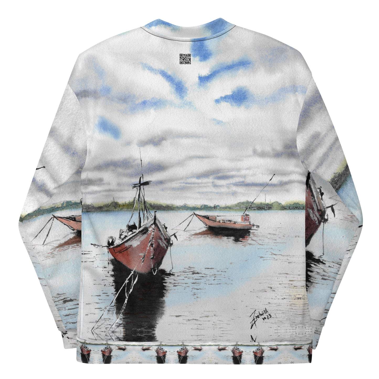 Unisex Bomber Jacket FGO ART Guest artist Esteban Archetti