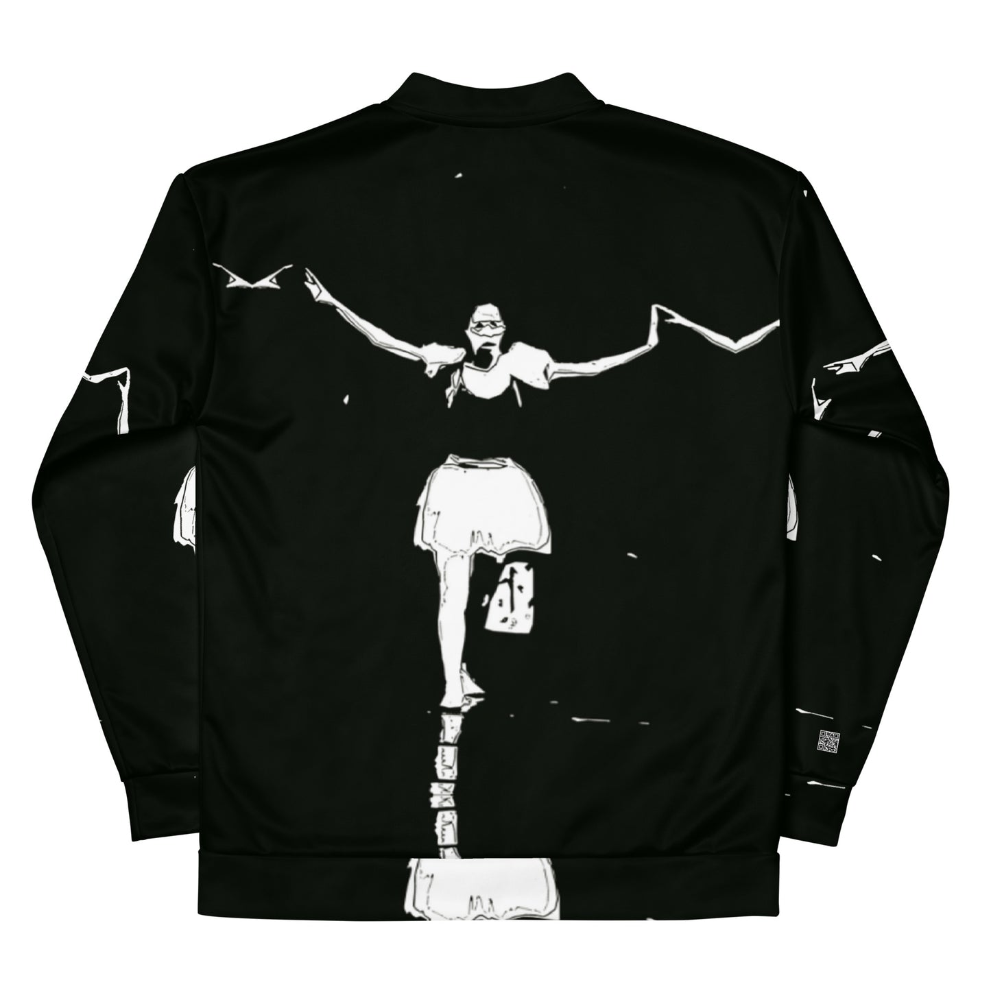 Bomber Jacket DANZA 2 - Edición Limitada Arte Wearable - FGO ART