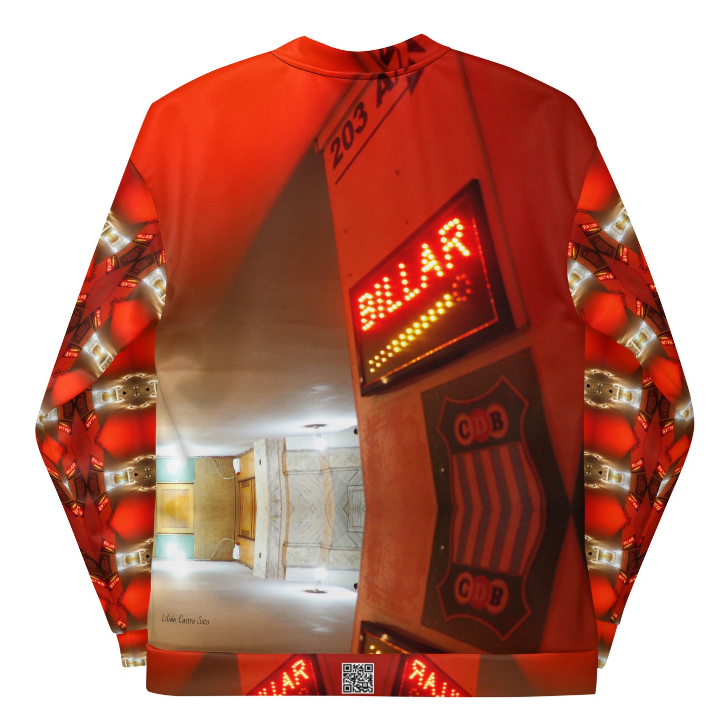 Bomber Jacket Lilián Castro Soto - Edición Limitada Artista Invitada - FGO ART