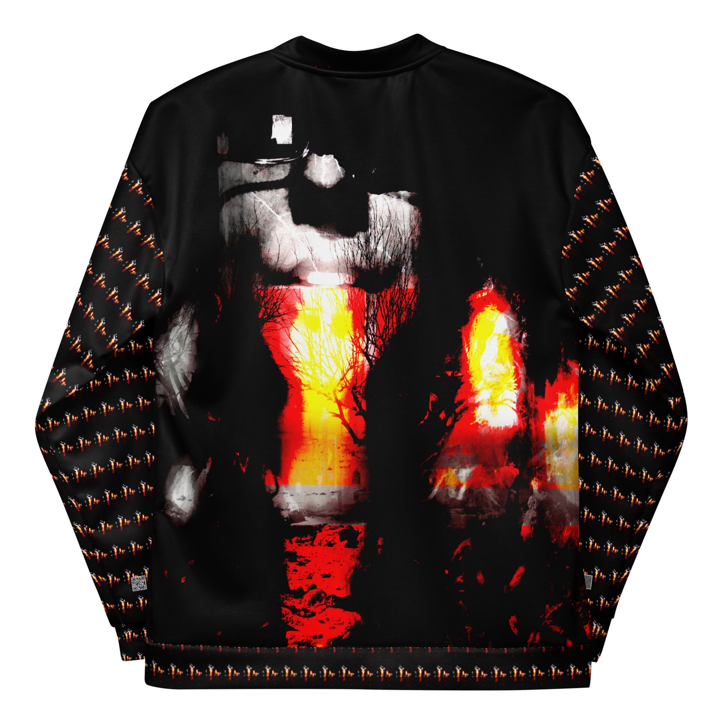 Bomber Jacket AUTORRETRATO 6 - Edición Limitada Arte Wearable - FGO ART