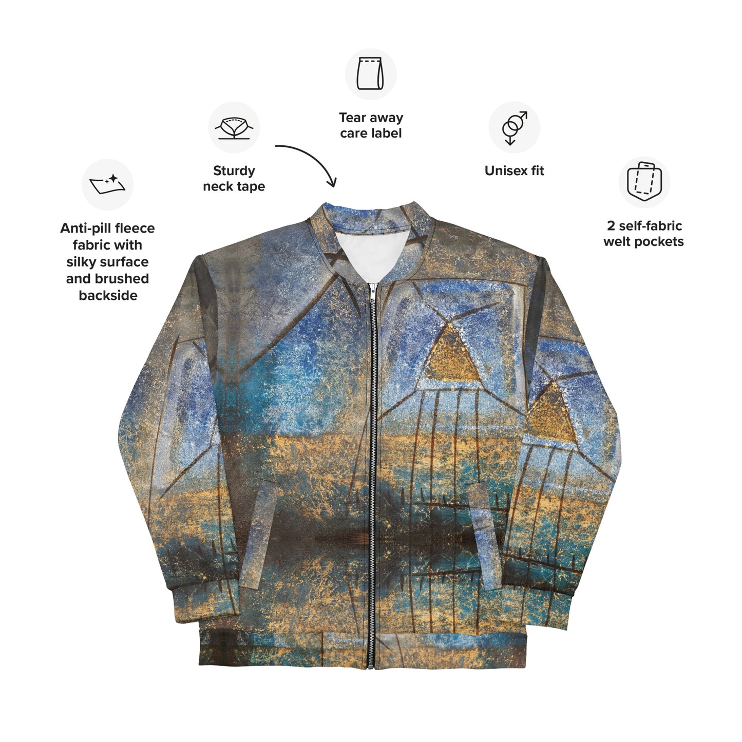 Bomber Jacket FGO ART. Guest artist Ana Oliari.