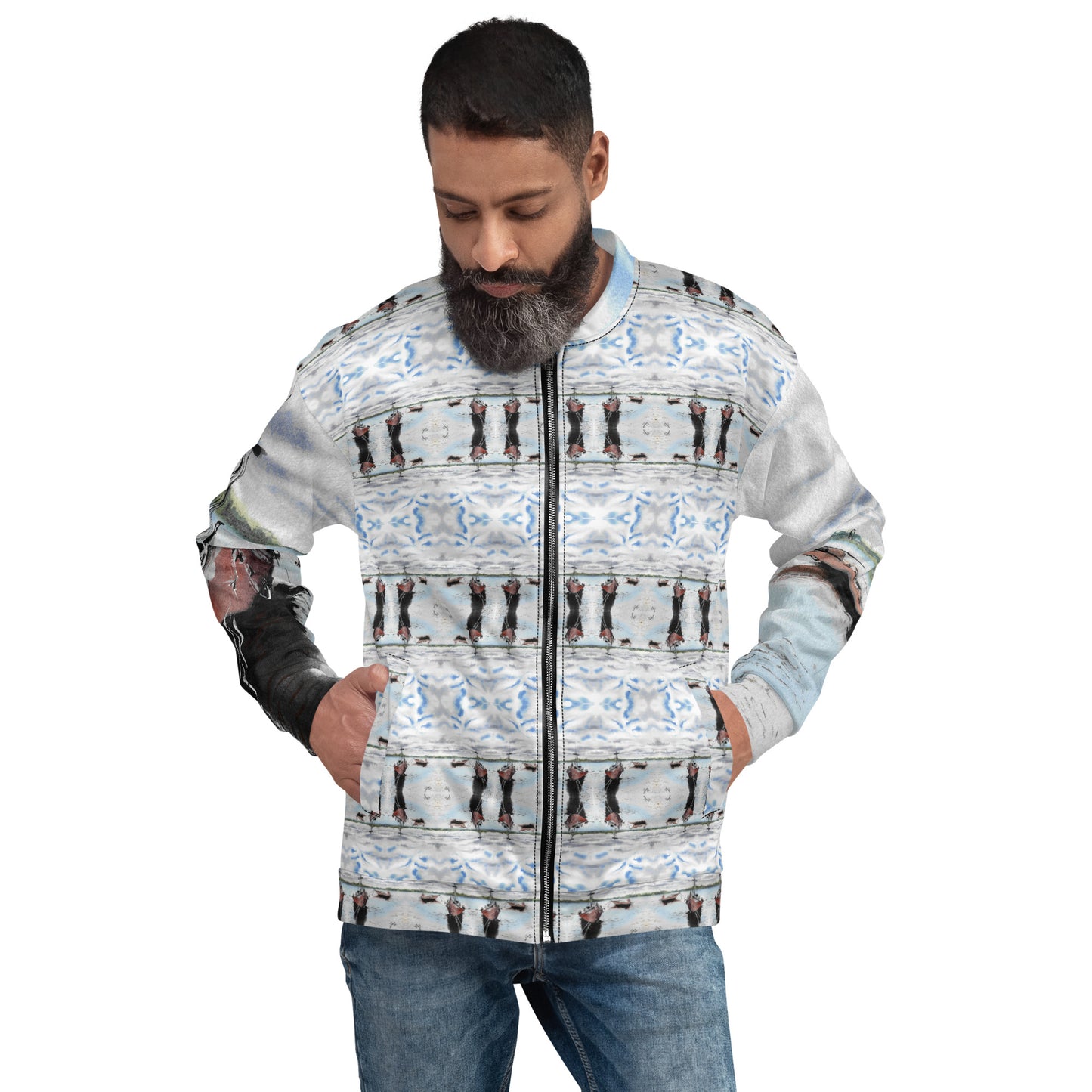 Unisex Bomber Jacket FGO ART Guest artist Esteban Archetti