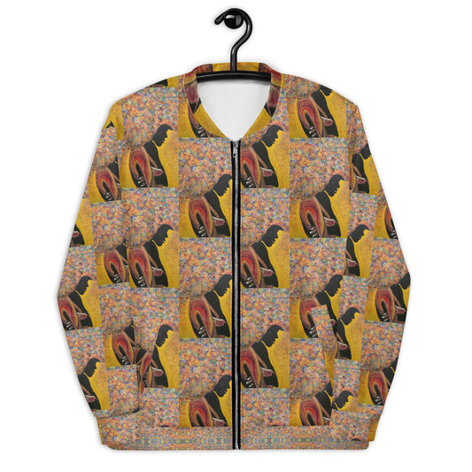 Unisex Bomber Jacket FGO ART Guest Artist Rossana Vazquez