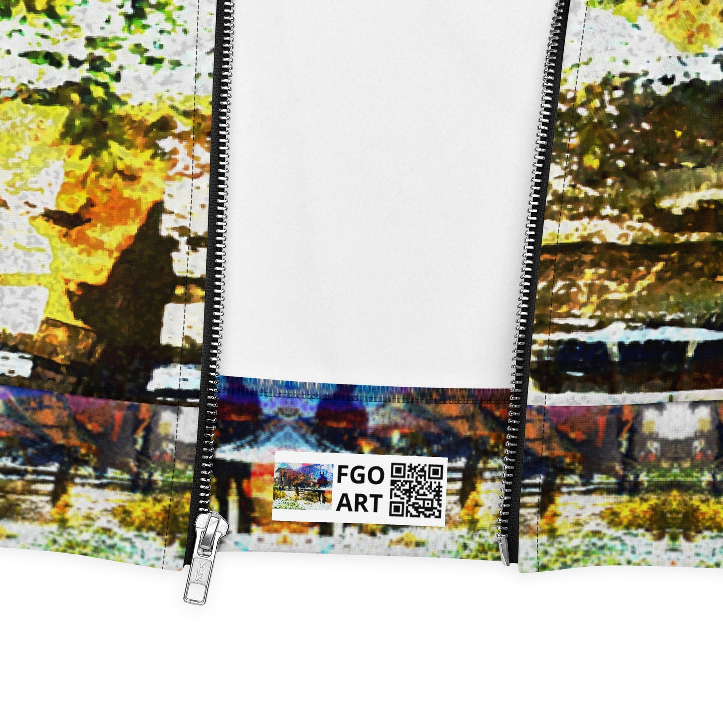 Bomber Jacket LAS CAPAS 5 - Edición Limitada Arte Wearable - FGO ART