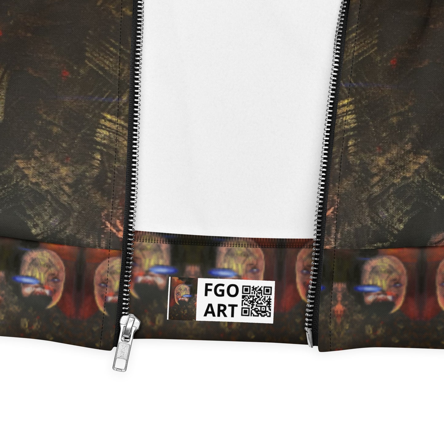 Bomber Jacket MÁSCARA 1 - Edición Limitada Arte Wearable - FGO ART