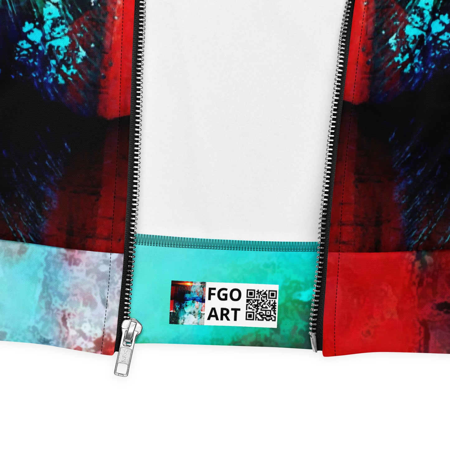 Bomber Jacket AUTORRETRATO 4 - Edición Limitada Arte Wearable - FGO ART