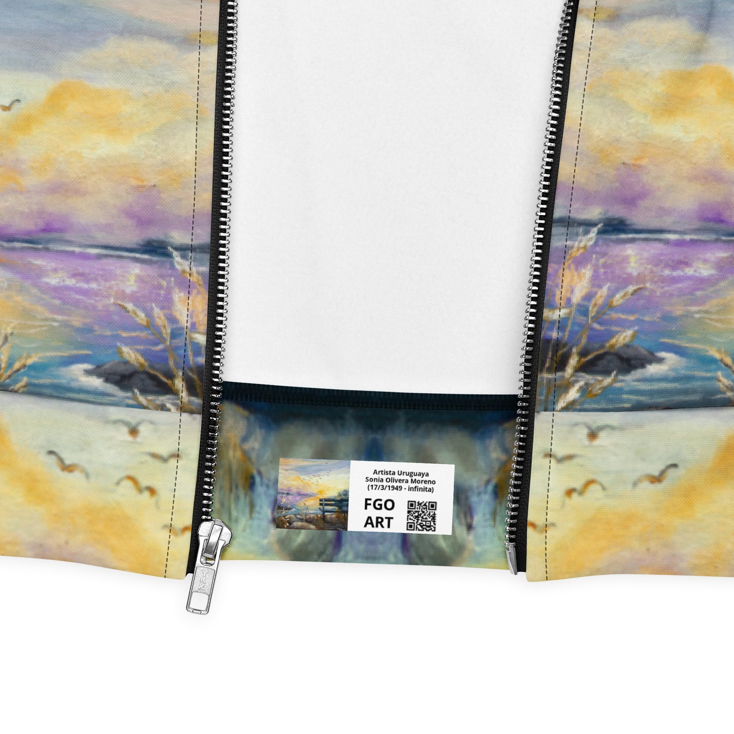 Unisex Bomber Jacket Artist Sonia Olivera Moreno