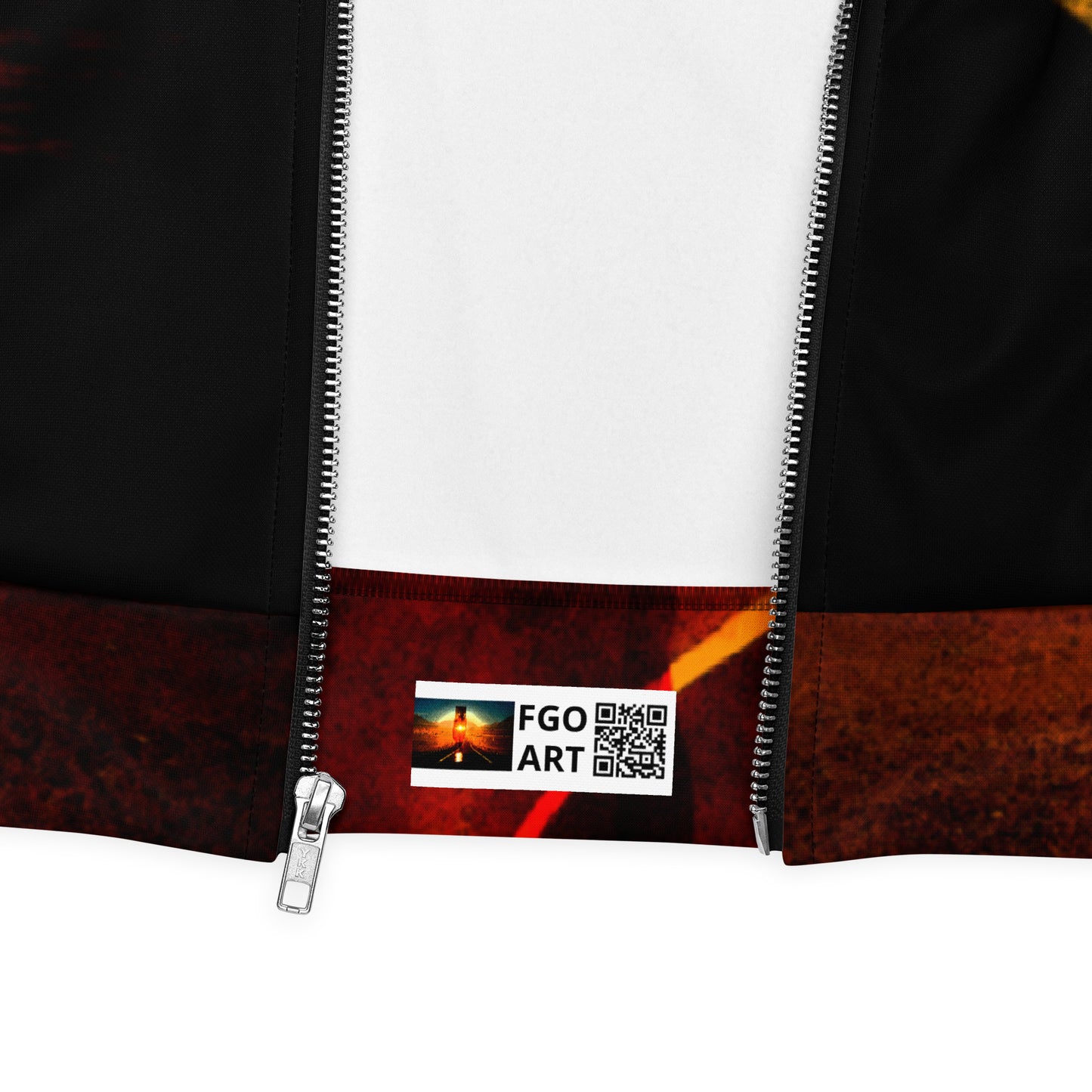 Bomber Jacket MÁSCARA 4 - Edición Limitada Arte Wearable - FGO ART