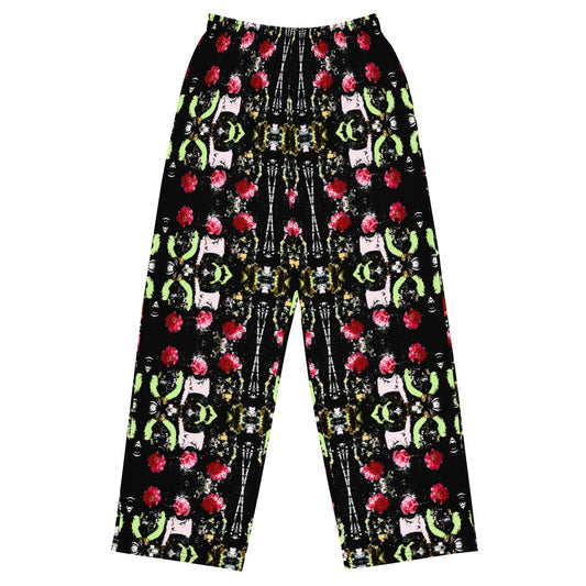 All-over print unisex wide-leg pants. THE LAYERS 2.