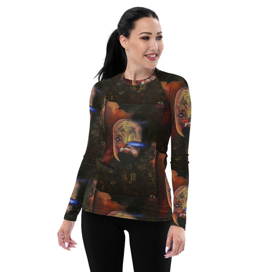 Women's Rash Guard. MÁSCARA 1.