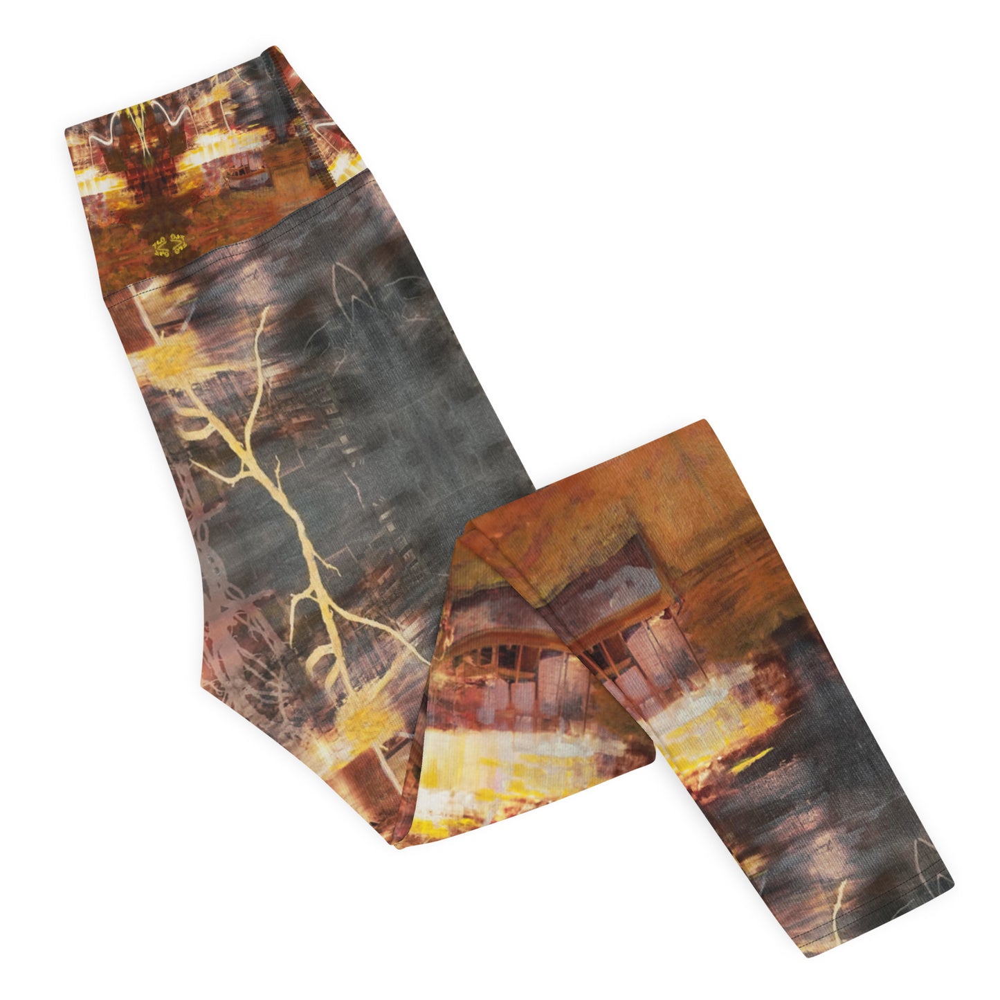 Yoga Leggings. EL MAR 2. - FGO ART
