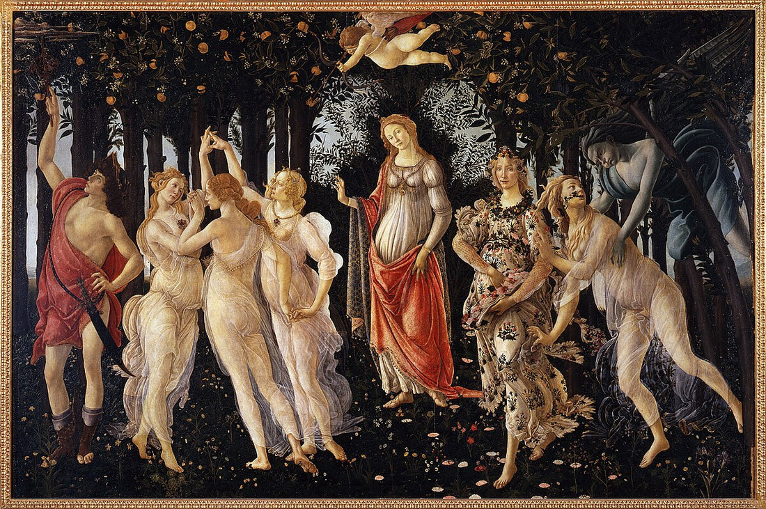 Alegoría de la primavera (en italiano: Allegoria della primavera), más conocido simplemente como La primavera, es un cuadro realizado por el pintor Sandro Botticelli