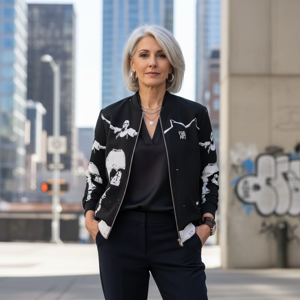 Unisex Bomber Jacket. DANCE 2.