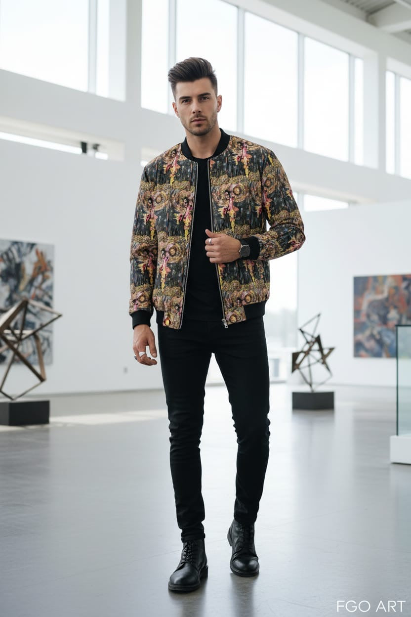 Bomber Jacket FGO ART - Arte Wearable Exclusivo - FGO ART