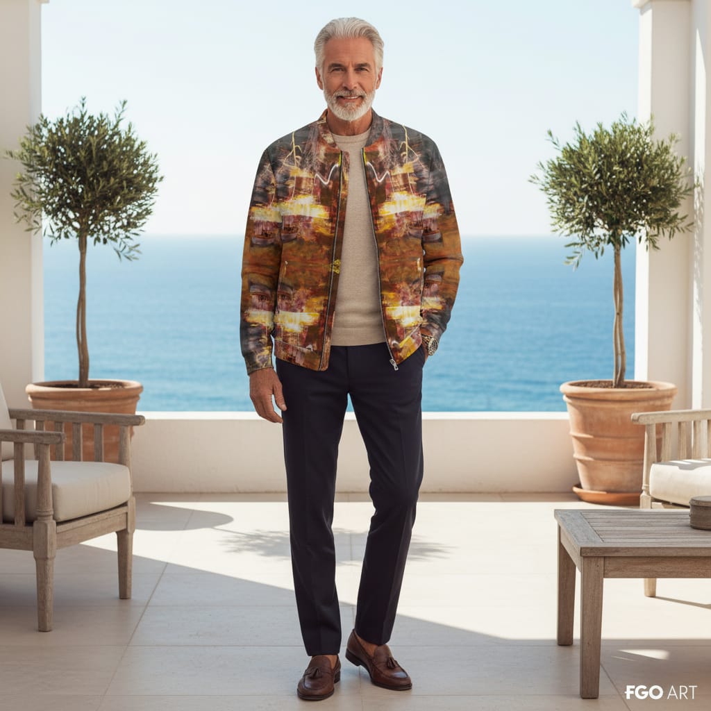 Unisex Bomber Jacket. THE SEA 2.