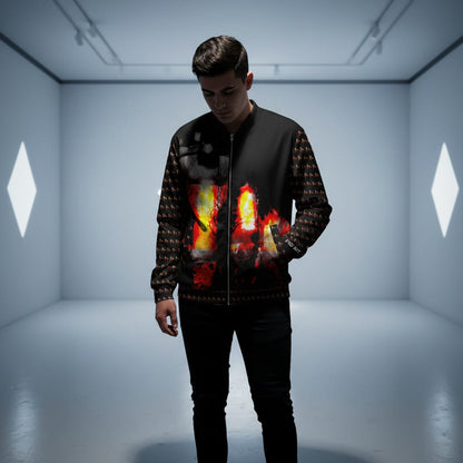 Bomber Jacket AUTORRETRATO 6 - Edición Limitada Arte Wearable