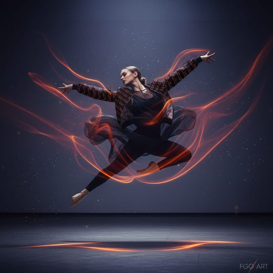 Bomber Jacket DANZA 5 - Edición Limitada Arte Wearable