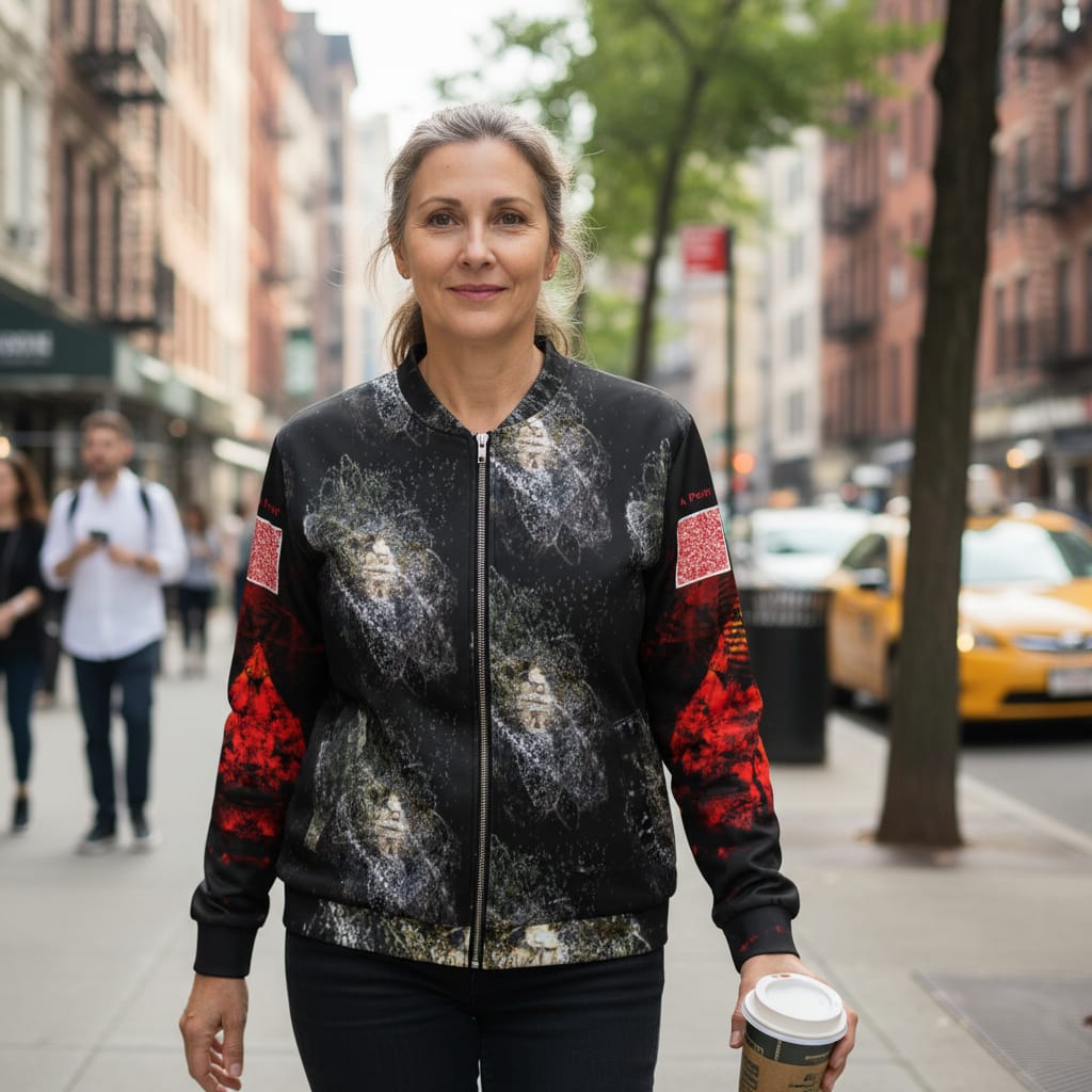 Unisex Bomber Jacket. UNIVERSE 3.