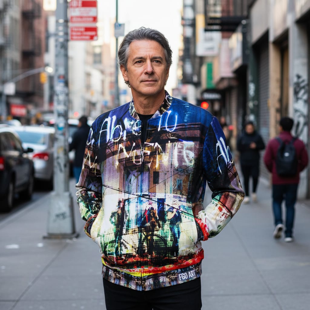 Unisex Bomber Jacket. THE LAYERS 12.