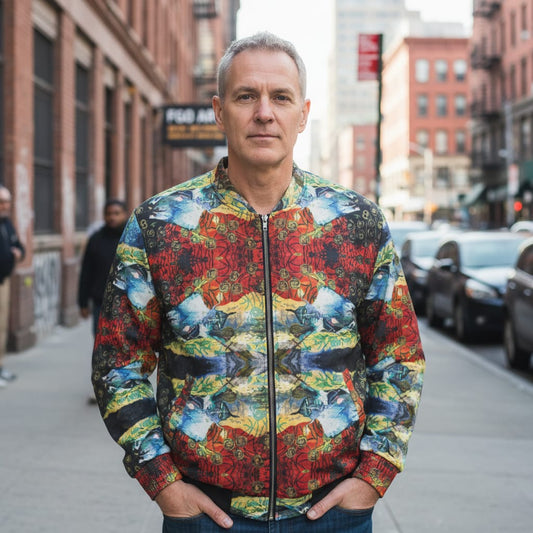 Bomber Jacket LOVE 2 - Edición Limitada Arte Wearable