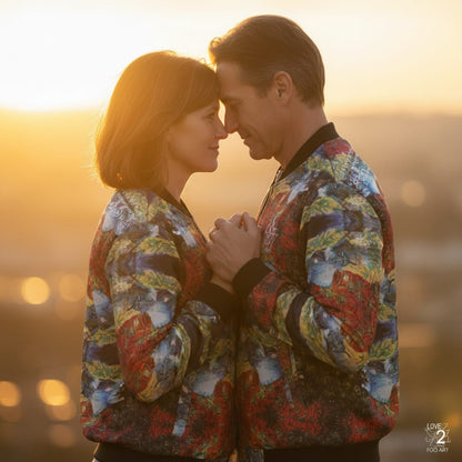 Bomber Jacket LOVE 2 - Edición Limitada Arte Wearable