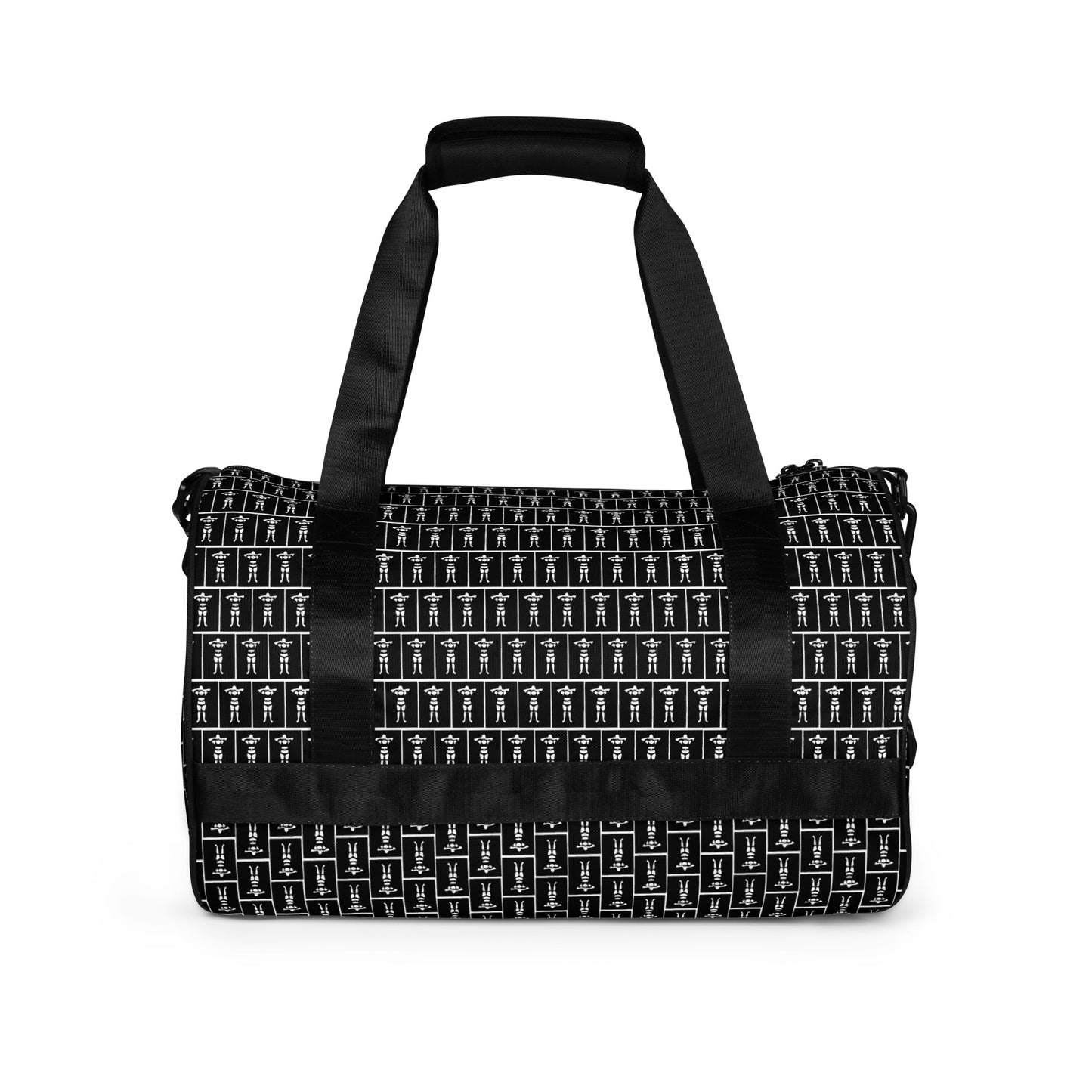 All-over print gym bag. B & N 3.