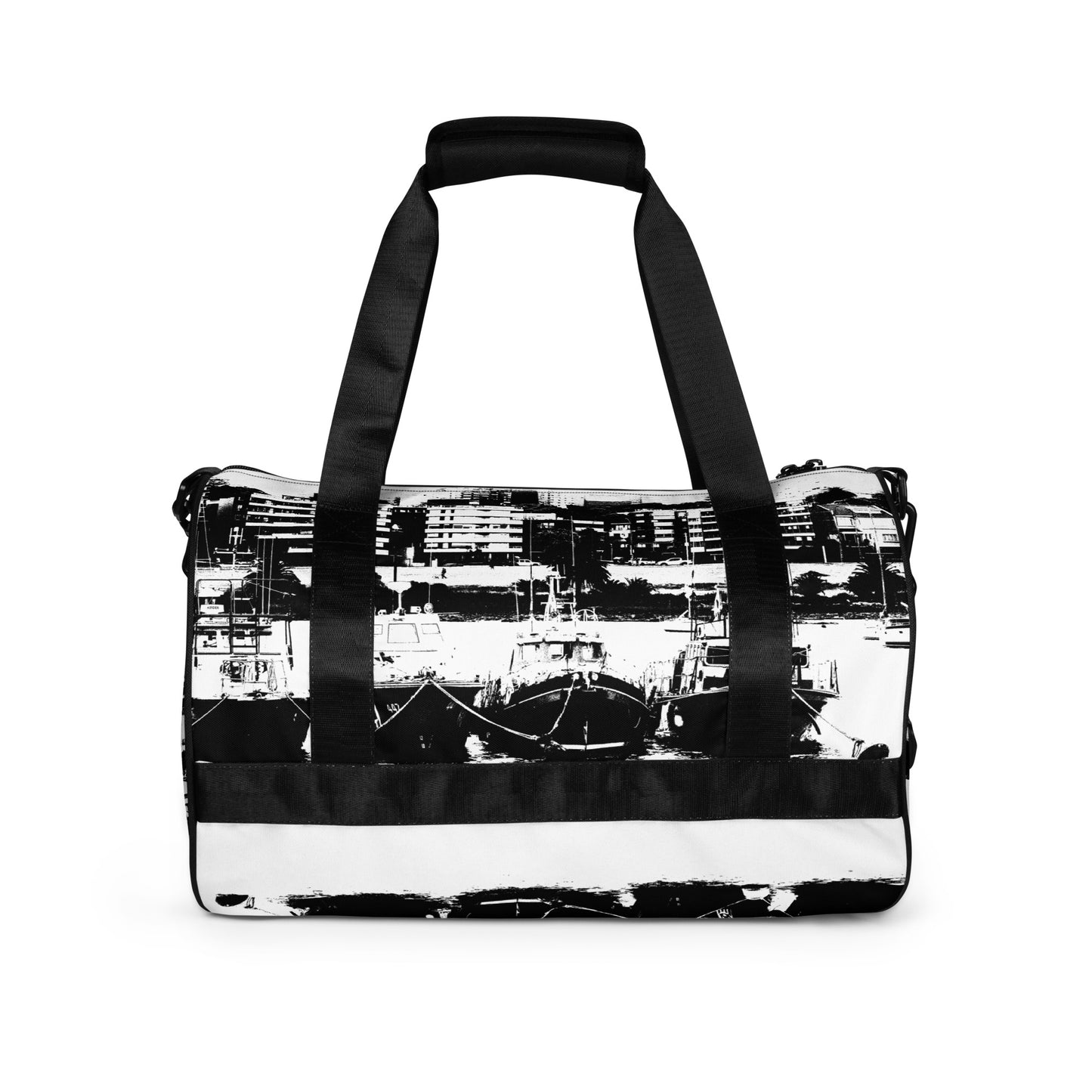 All-over print gym bag. B & N 4.