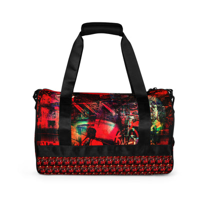 All-over print gym bag. MÁSCARA 5.