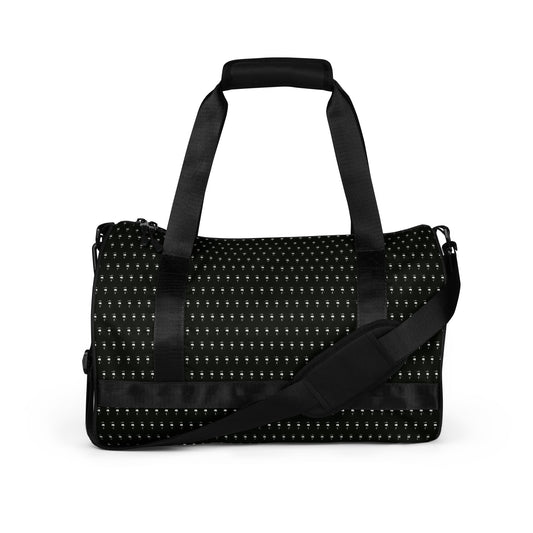 All-over print gym bag. Danzantes 1.