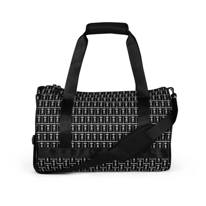 All-over print gym bag. B & N 3.