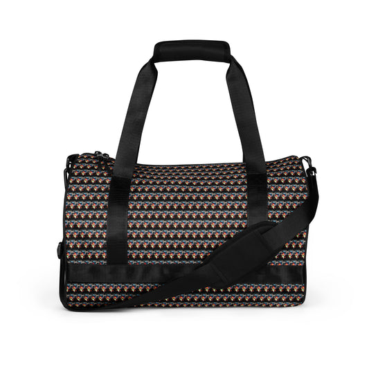 All-over print gym bag. AUTORRETRATO 3.