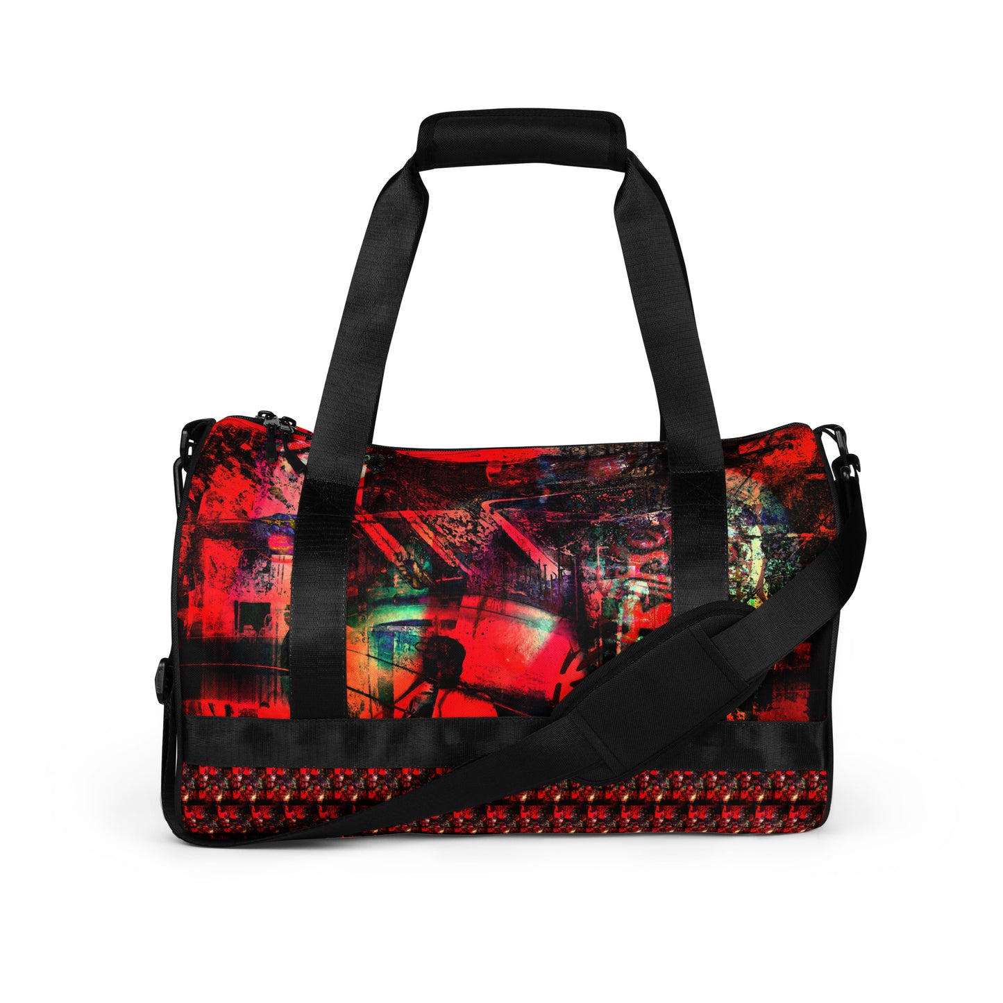 All-over print gym bag. MÁSCARA 5.