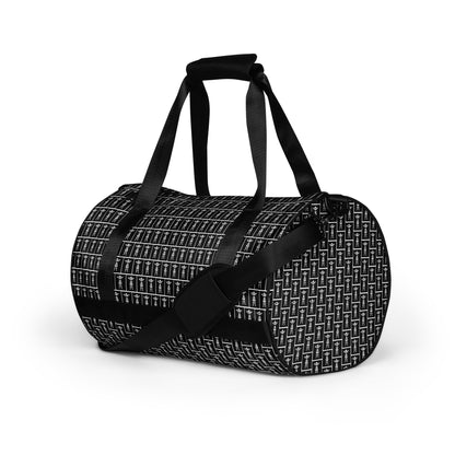 All-over print gym bag. B & N 3.