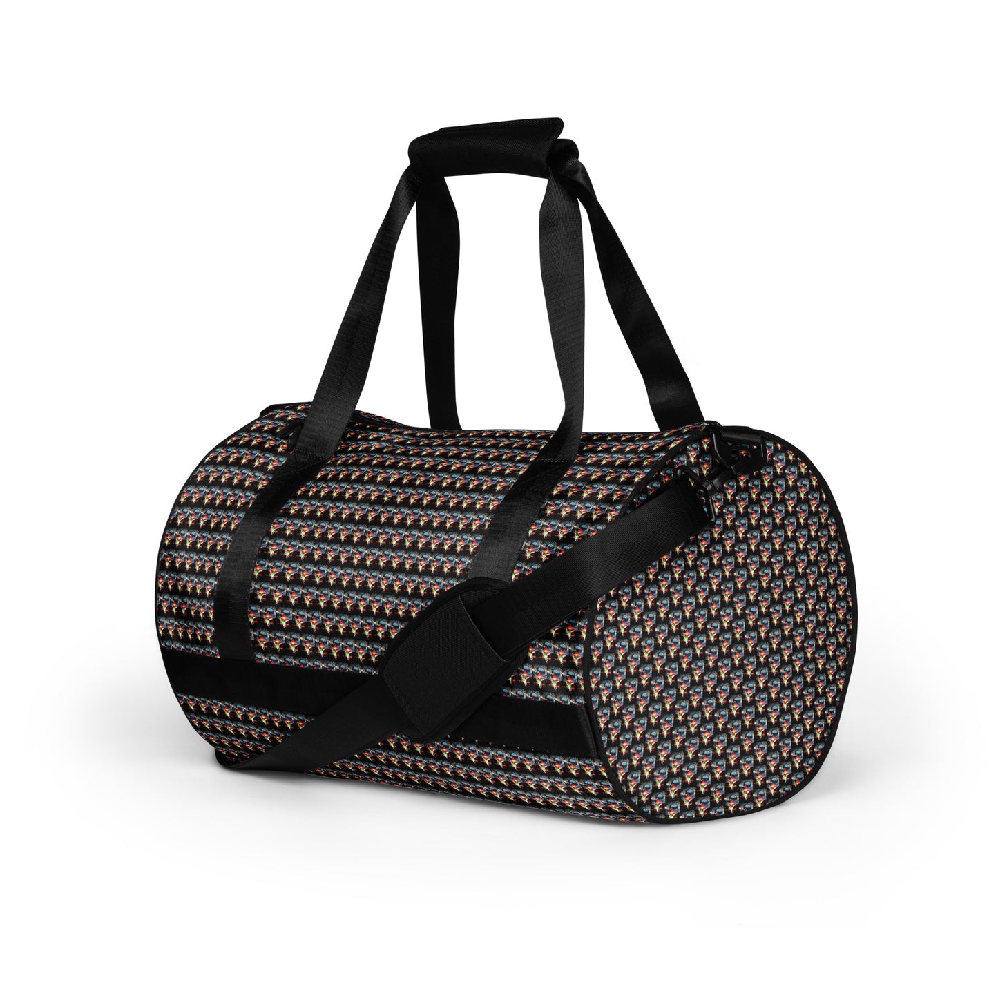 All-over print gym bag. AUTORRETRATO 3.