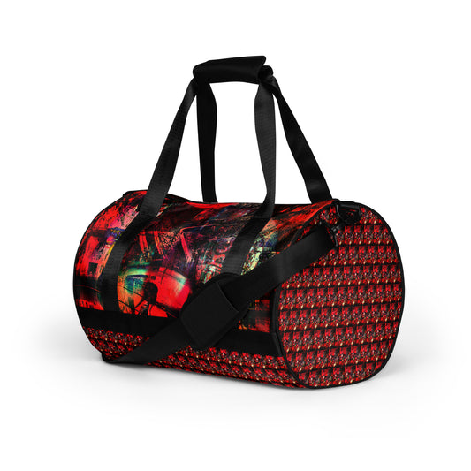 All-over print gym bag. MÁSCARA 5.