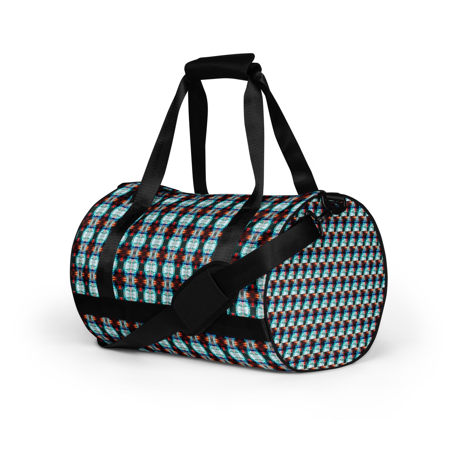 All-over print gym bag. AUTORRETRATO 4.