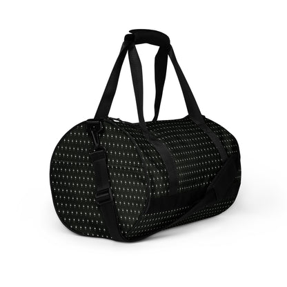 All-over print gym bag. Danzantes 1.