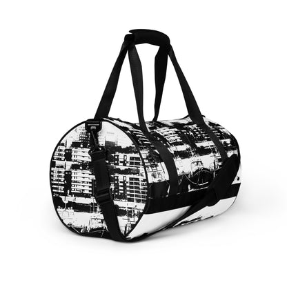 All-over print gym bag. B & N 4.