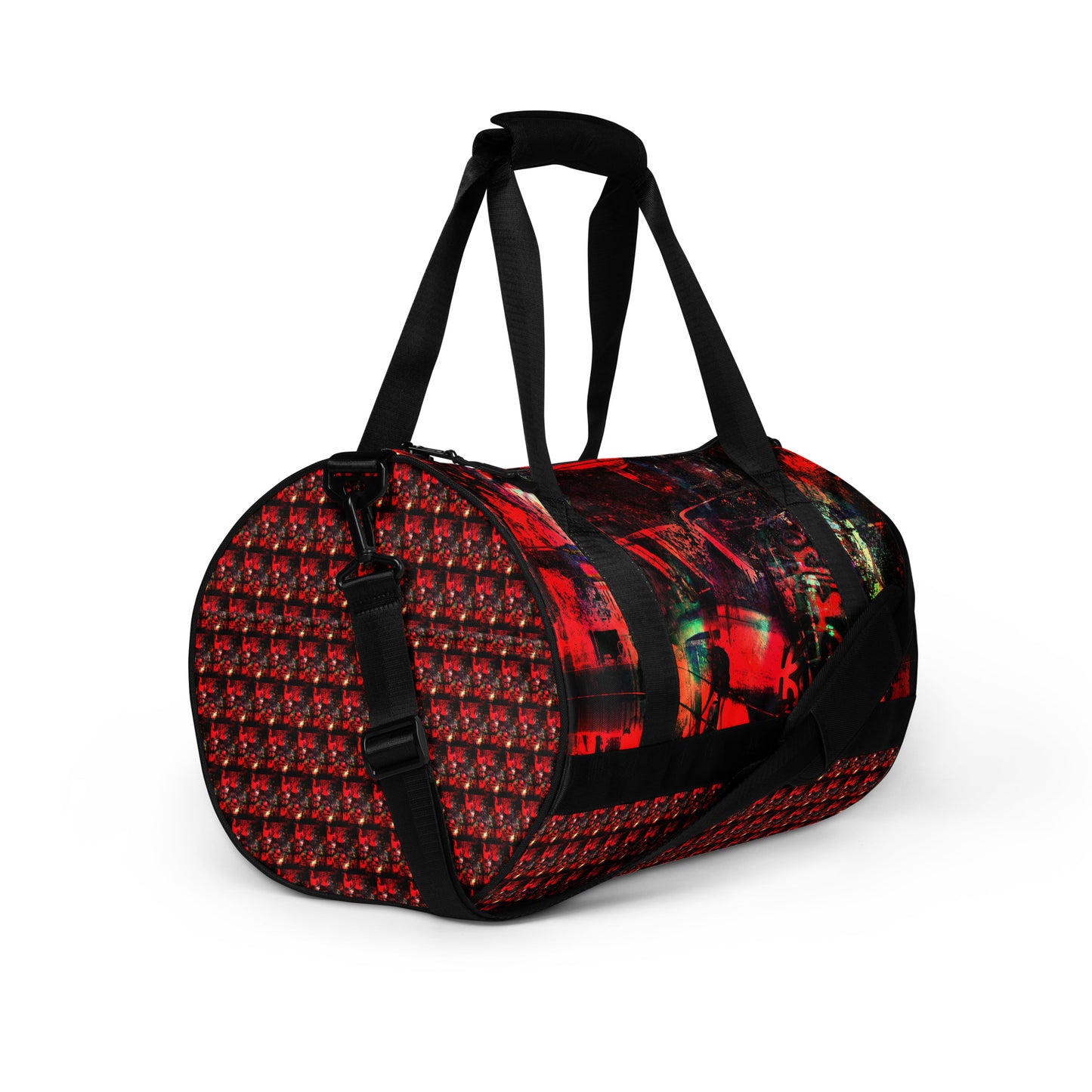 All-over print gym bag. MÁSCARA 5.