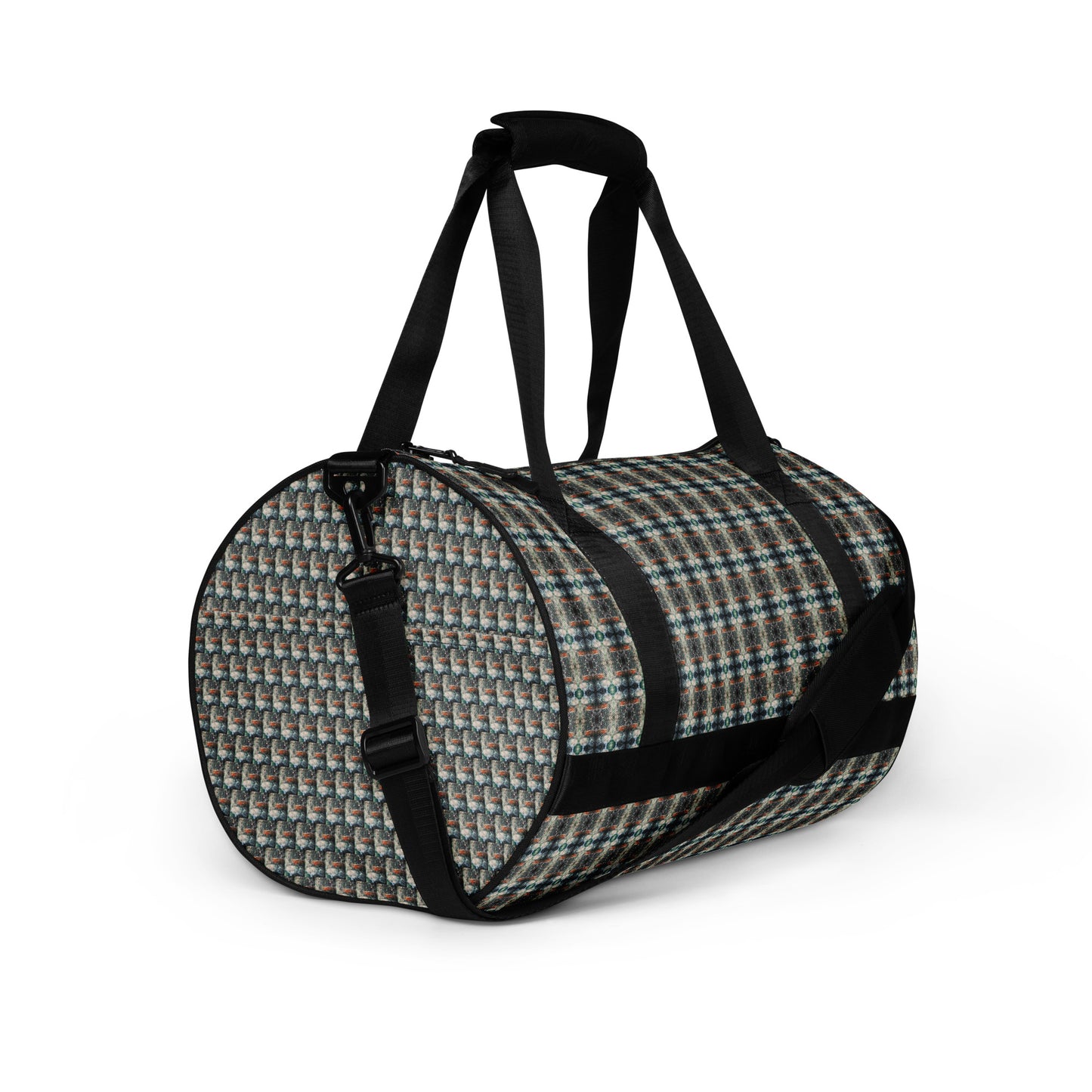 All-over print gym bag. AUTORRETRATO 1.