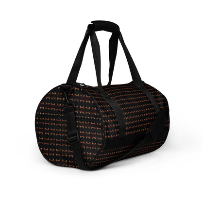 All-over print gym bag. AUTORRETRATO 6.