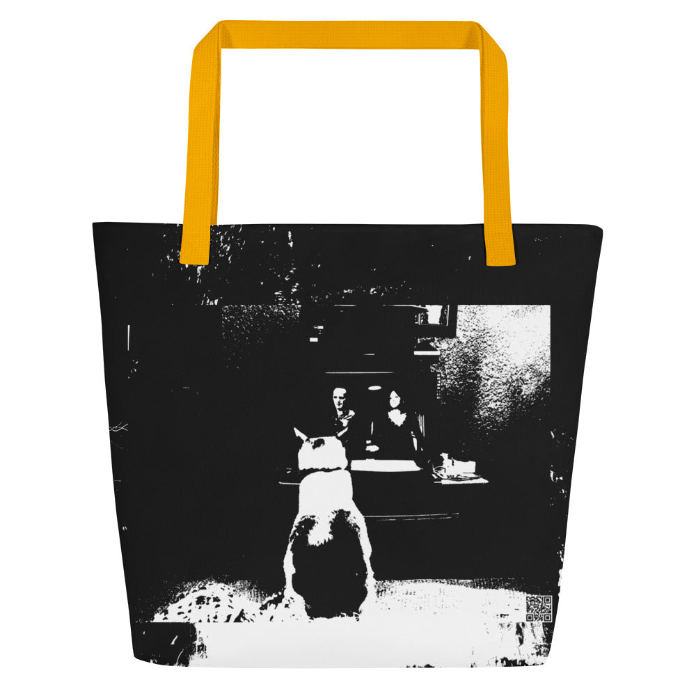 All-Over Print Large Tote Bag. B & N 1.